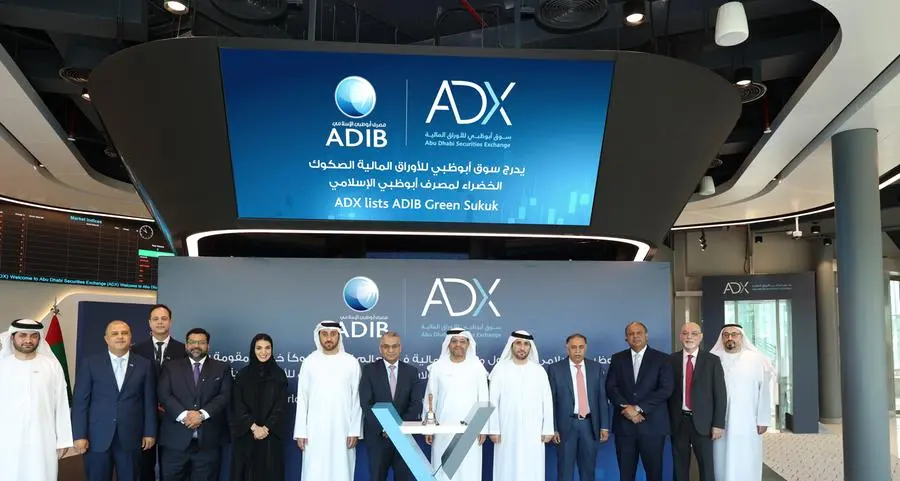 ADIB lists world’s first Dollar-denominated green sukuk on Abu Dhabi Securities Exchange