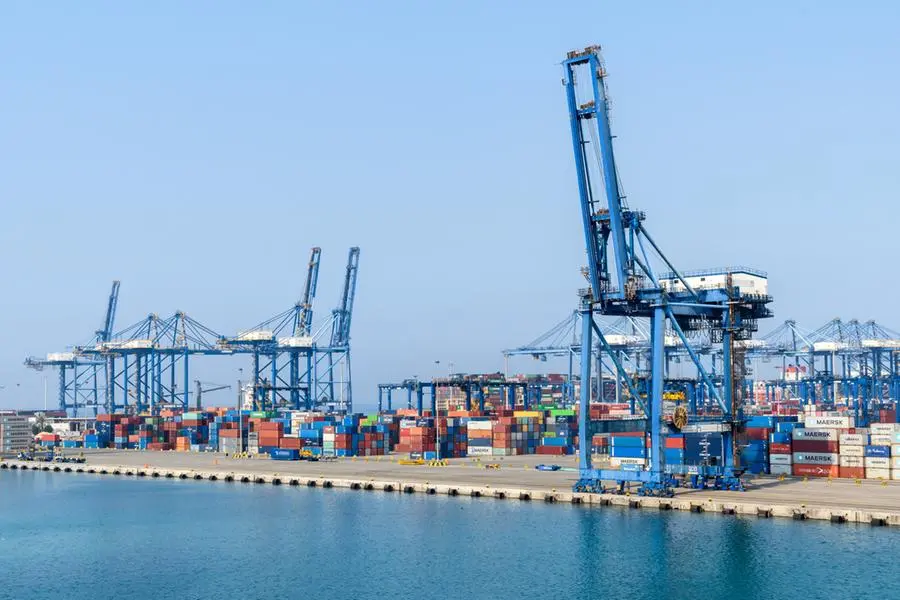 Jeddah, Saudi Arabia - December 21, 2022: Port cranes for loading containers. View of the cargo port in Jeddah. Getty Images , Getty Images