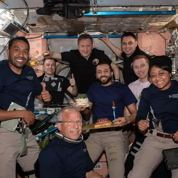 UAE astronaut celebrates 'gravity-defying' birthday in outer space