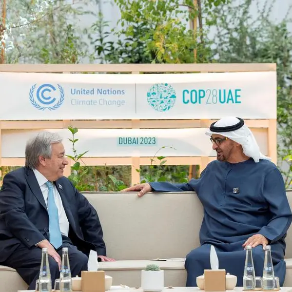 UAE President, UN Secretary-General discuss COP28 agenda and regional developments