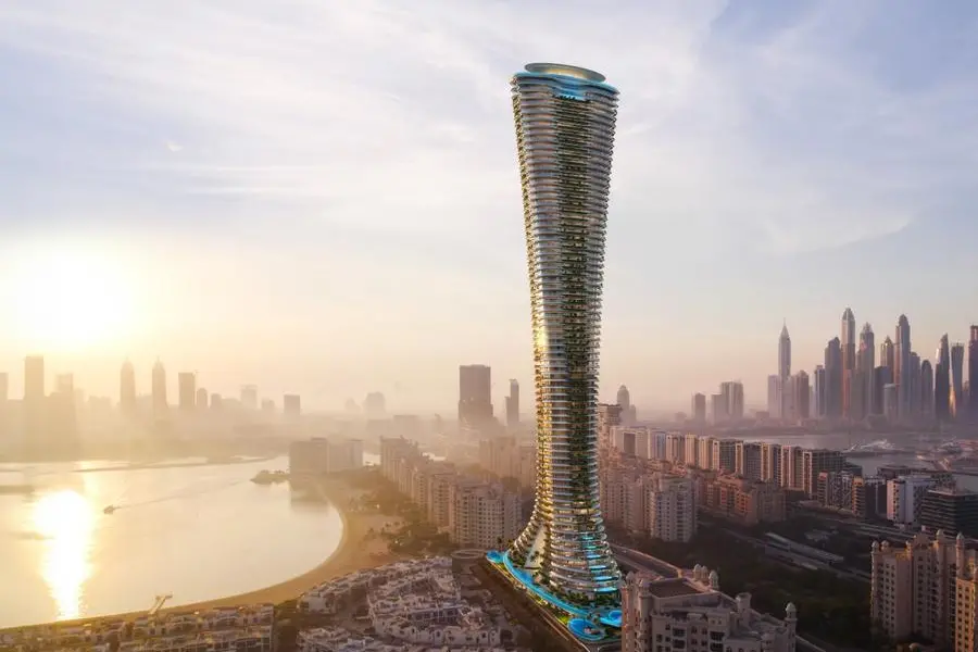 Rendering of Nakheel\\'s Como Residences project on the Palm Jumeirah