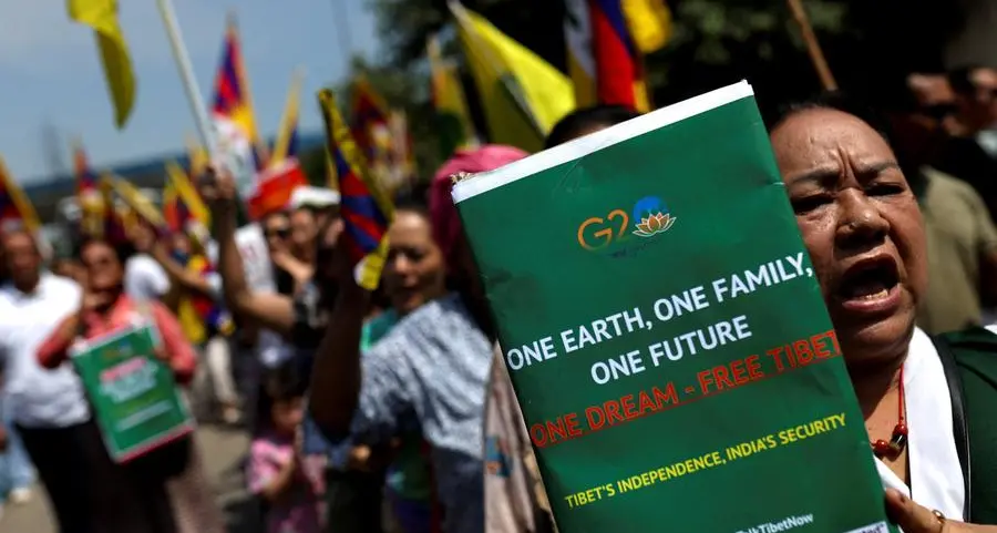 India's Tibetan refugees demand discussion on Tibet during G20 summit