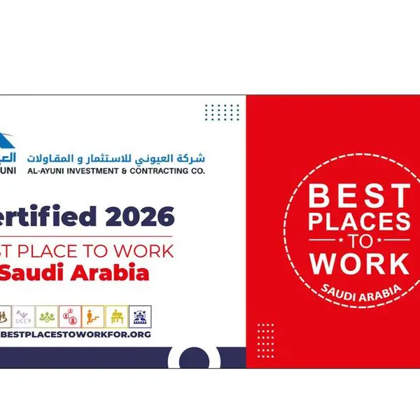 Al-Ayuni Investment & Contracting Company earns Best Places to Work 2026 certification