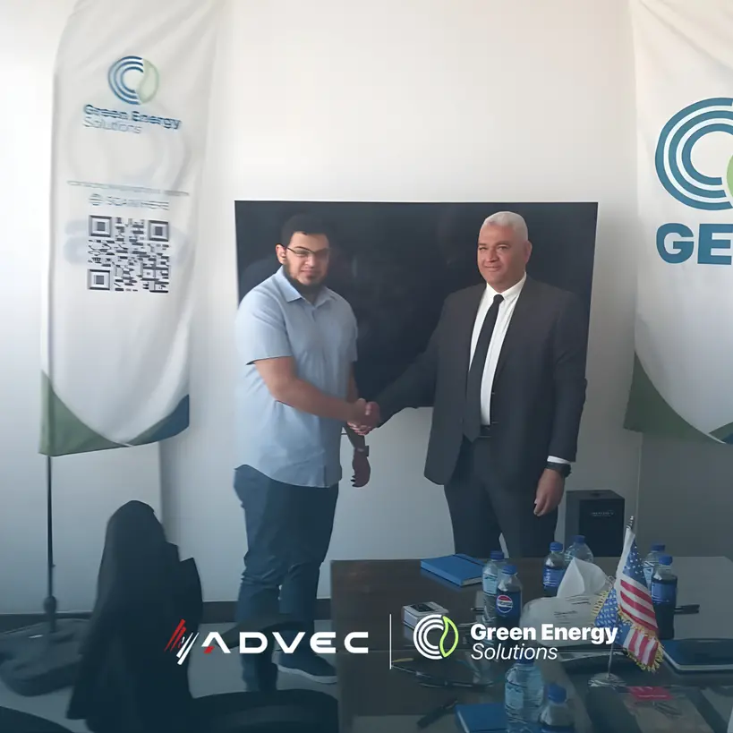\"ADVEC\" للاستشارات الهندسية المتقدمة توقع اتفاقيتين استراتيجيتين مع \" Green Energy Solutions\" لتعزيز التحول الصناعي وتطوير منظومة الطاقة المتجددة في مدينة طربول الصناعية