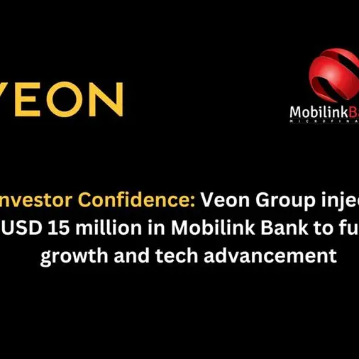 Investor Confidence: Veon group injects $15mln in Mobilink Bank