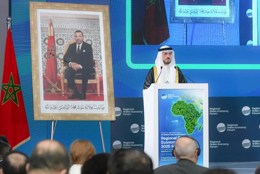 سعيد محمد الطاير يفتتح المنتدى الإقليمي للاقتصاد الأخضر 2025 في طنجة بالمملكة المغربية