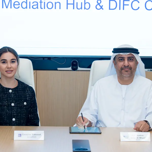 محاكم مركز دبي المالي العالمي تعزز منظومة الوساطة عبر تعاون استراتيجي مع The Mediation Hub
