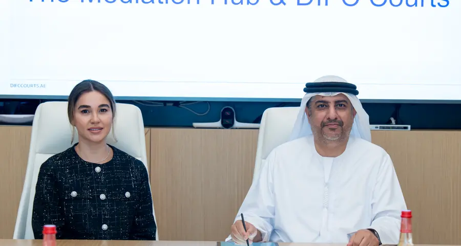 محاكم مركز دبي المالي العالمي تعزز منظومة الوساطة عبر تعاون استراتيجي مع The Mediation Hub