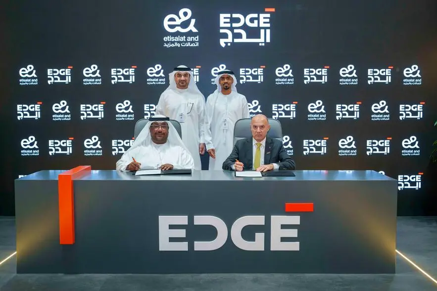 EDGE entity KATIM, a leader in the development of innovative and ultra-secure communications and data protection solutions, today announced a collaboration with e& UAE, the telecommunication arm of e&. Image Courtesy: EDGE