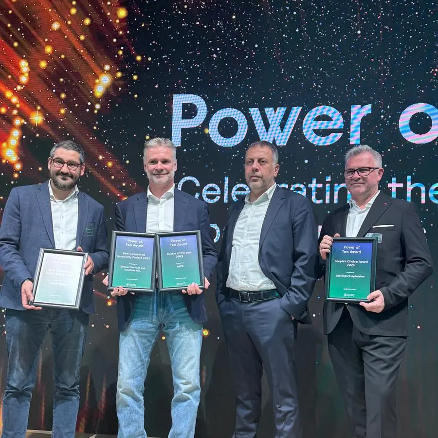 شركة زيمان قطر تفوز بجائزة \"قوة الشراكة\" من شركة سيجنيفاي عن مشروعها المتميز في مدينة مريال المائية