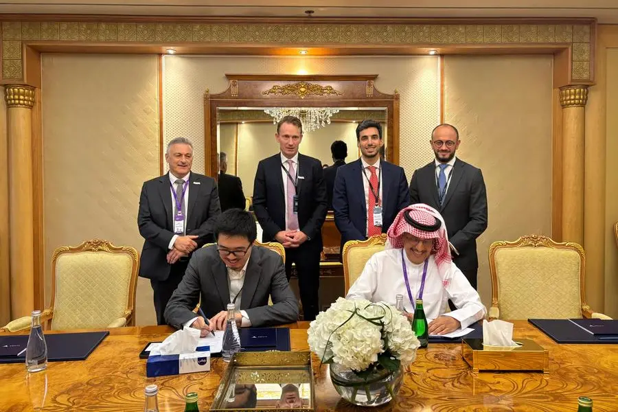 ACWA Power, the world\\u2019s largest private water desalination company, leader in energy transition and first mover into green hydrogen, has signed four agreements worth USD 1,784 million (SAR 6,690 million) on the first day of the Future Investment Initiative (FII8) in Riyadh. Image courtesy: ACWA Power