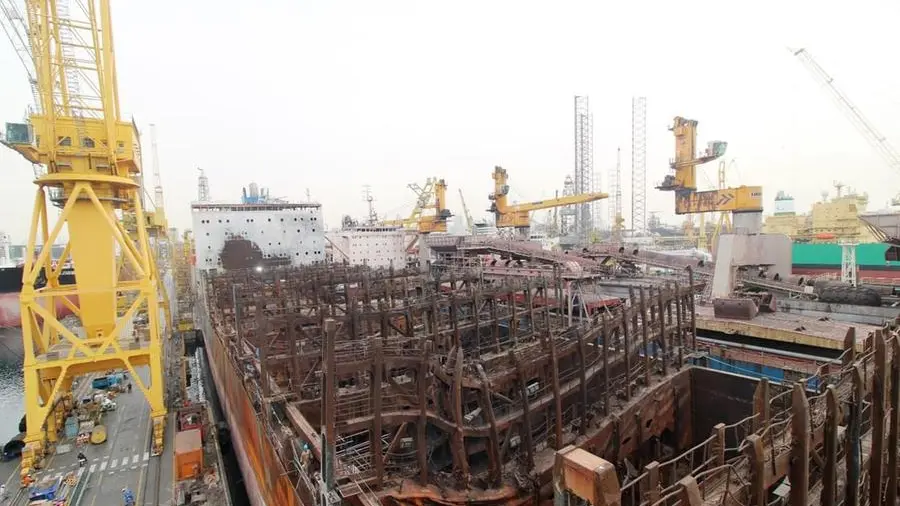 Drydocks World completes one of UAE’s most complex green ship recycling projects