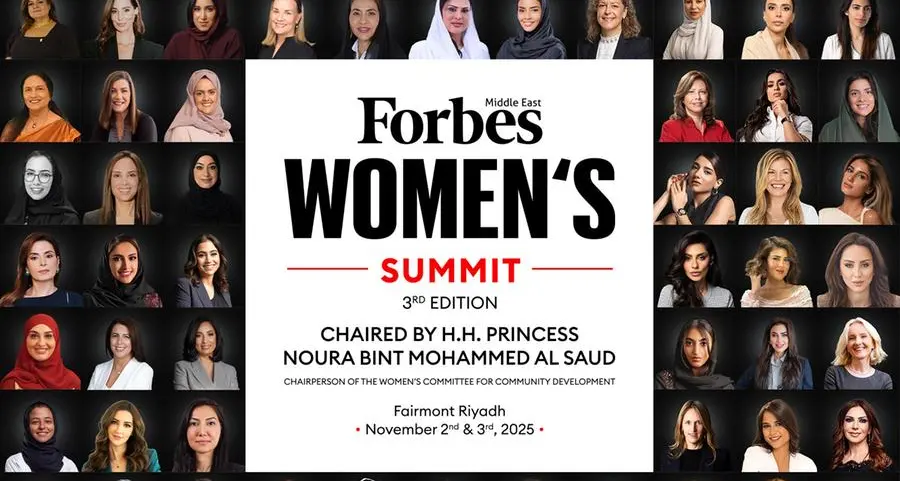 حرم سمو أمير منطقة الرياض صاحبة السمو الأميرة نورة بنت محمد آل سعود تترأس النسخة الثالثة من قمة فوربس الشرق الأوسط للمرأة في الرياض