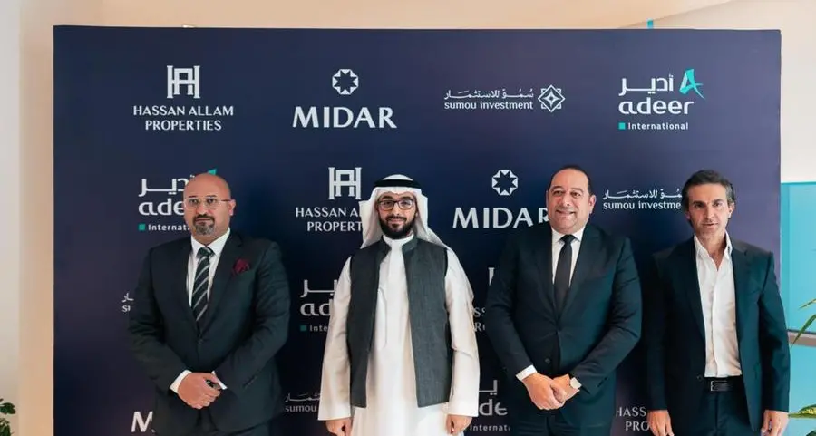 Egypt-based developer MIDAR inks $2bln strategic MOU with Saudi and local firms