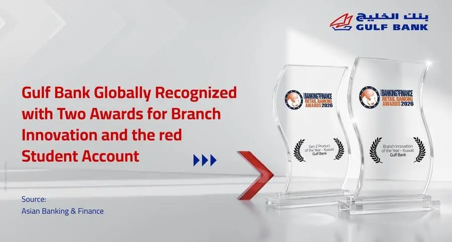 Gulf Bank wins Branch Innovation and Gen Z Product awards