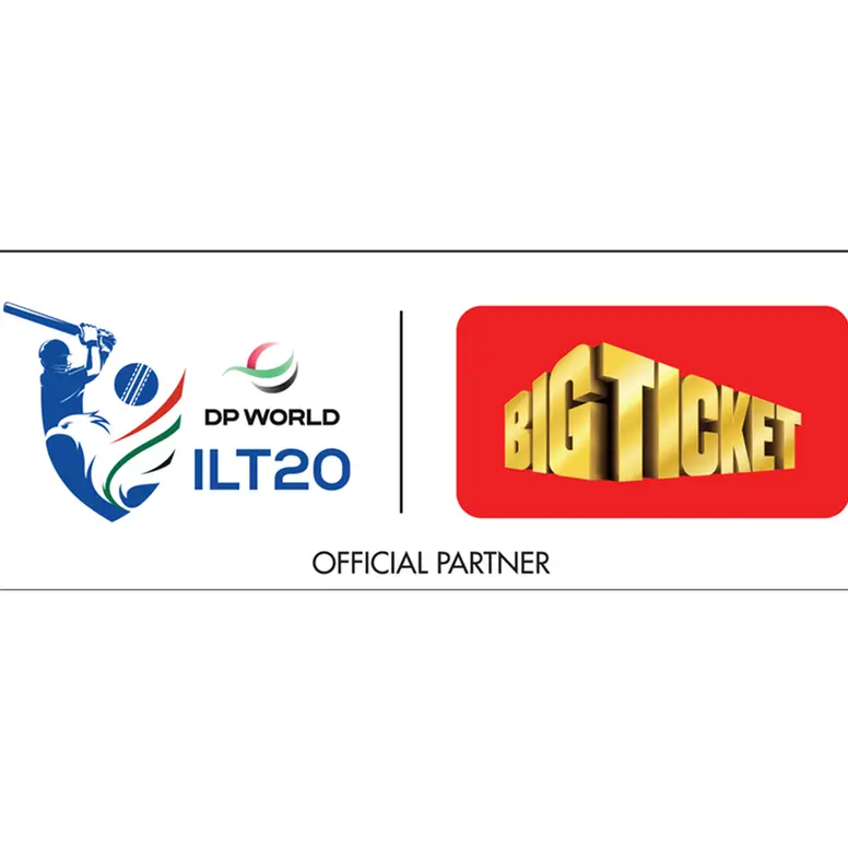 Big Ticket joins DP World ILT20 Season 4 as official partner
