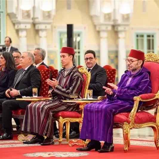HM King Mohammed VI presides over the launch ceremony of the aircraft landing gear production plant project