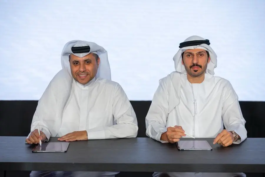 H.E. Omar Hamad Bu Shehab and Mr. Muhammad BinGhatti. Image Courtesy: MBRHE