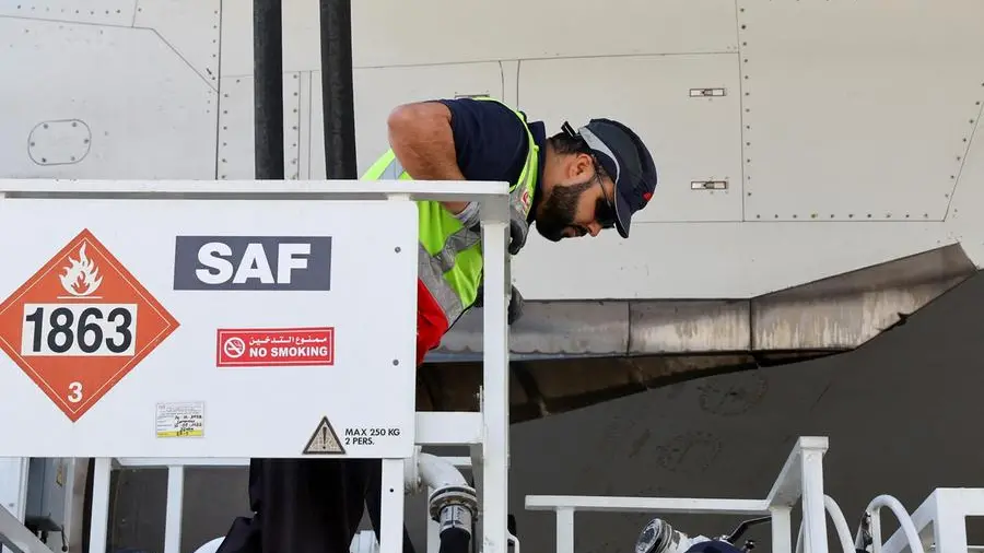 Egypt, Qatar's Al Mana Holding sign $200mln sustainable aviation fuel deal