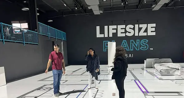 Lifesize Plans Dubai aims to re-invent the pre-construction experience with full-scale projections and VR/AR technologies