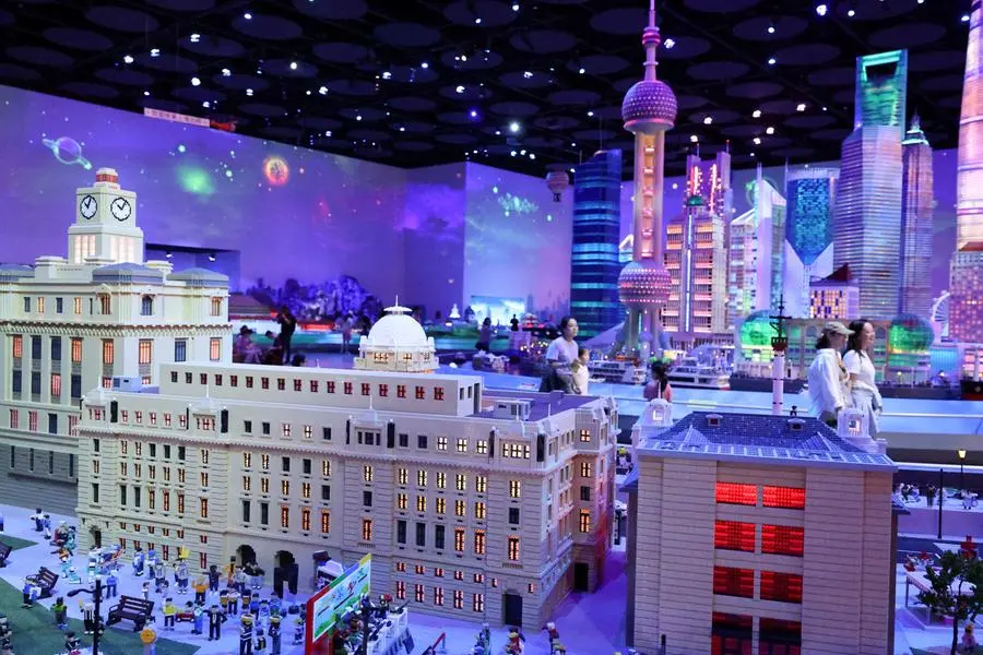 People visit Legoland Shanghai Resort for the pre-opening, during a media tour ahead of the theme park\\'s opening set on July 5, in Shanghai, China June 20, 2025. REUTERS/Go Nakamura , Reuters/REUTERS