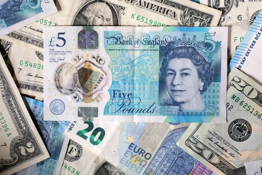 Sterling rises after upbeat UK GDP data