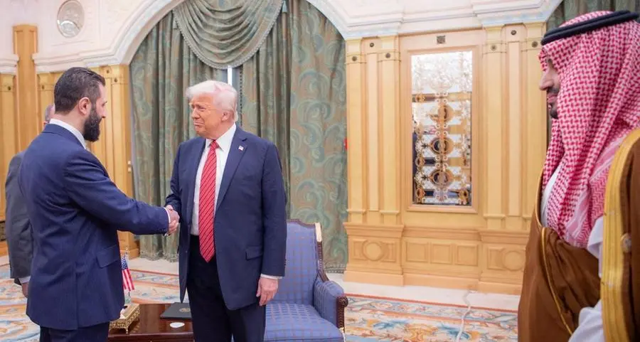Trump meets Syrian president, says he is looking into normalising ties