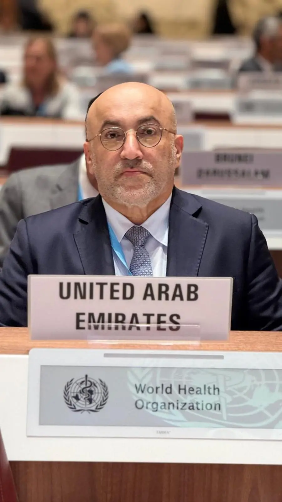 H.E. Al Owais delivers Arab Health Ministers’ address at 78th World Health Assembly