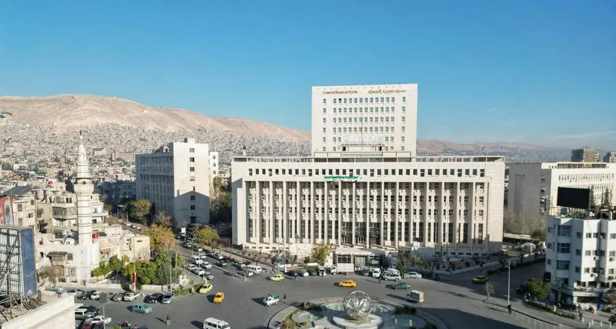 Syria expects first transfer with U.S. bank 'within weeks', governor says