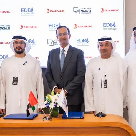 EDB and RAKBANK unveil landmark AED1bln mSME Fund to Supercharge UAE’s Industrial Growth