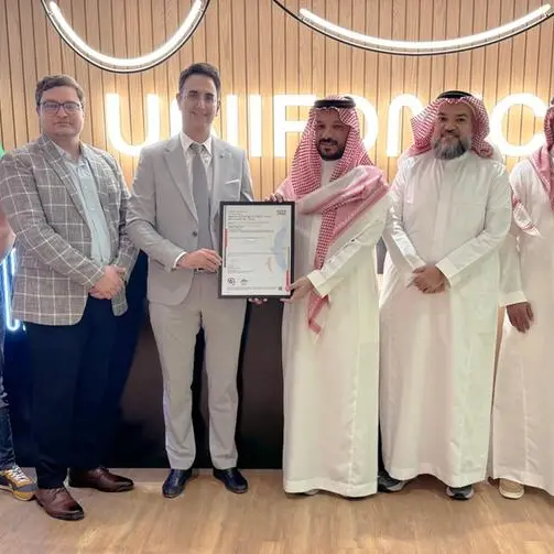 \"يونيفونك\" تحصل على شهادة الآيزو (ISO 42001) معززةً ريادتها في حوكمة الذكاء الاصطناعي المسؤول في الشرق الأوسط وشمال أفريقيا