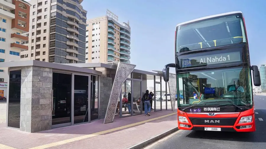 RTA completes 595 bus shelters in key areas across Dubai