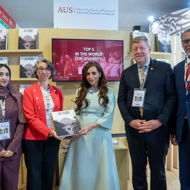 Sheikha Bodour Al Qasimi launches AUS Press during Warsaw International Book Fair