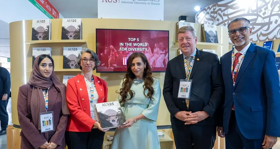 Sheikha Bodour Al Qasimi launches AUS Press during Warsaw International Book Fair