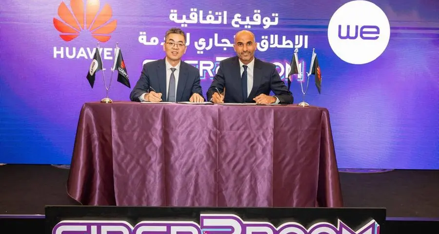 المصرية للاتصالات WE وهواوي توقعان اتفاقية الإطلاق التجاري لخدمة (FTTR) لأول مرة في مصر