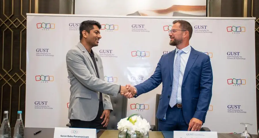 زوهو تتعاون مع جامعة الخليج للعلوم والتكنولوجيا لتزويد الطلاب الكويتيين بمهارات الأعمال السحابية المطلوبة في سوق العمل