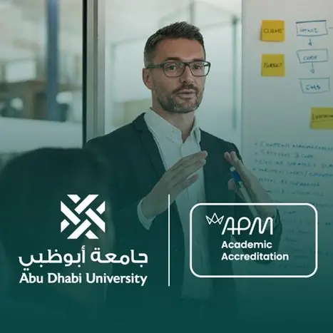 Abu Dhabi University becomes region's first to receive APM academic accreditation for master of project management