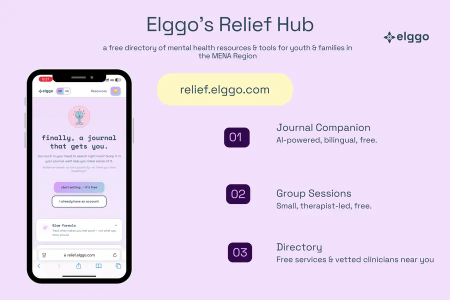 UAE Startup Elggo Launches Free Mental Health Relief Hub Across MENA