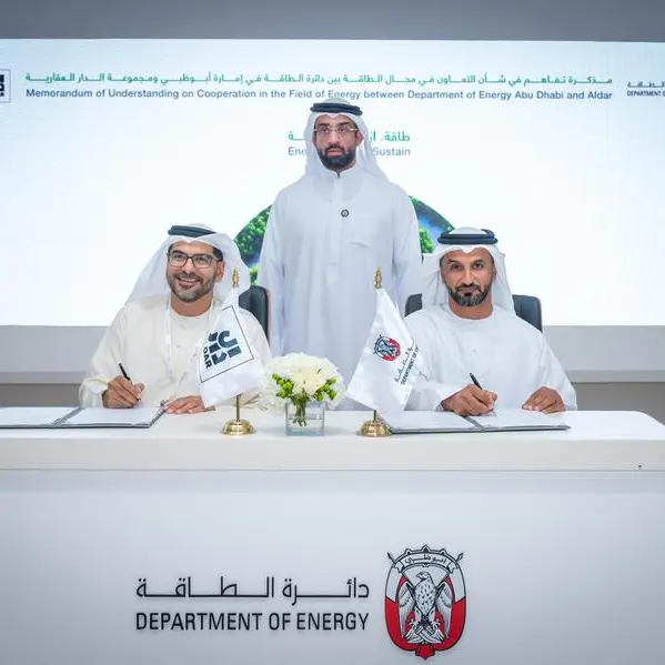 Department of Energy and Aldar partner to advance energy and water efficiency and promote sustainability practices