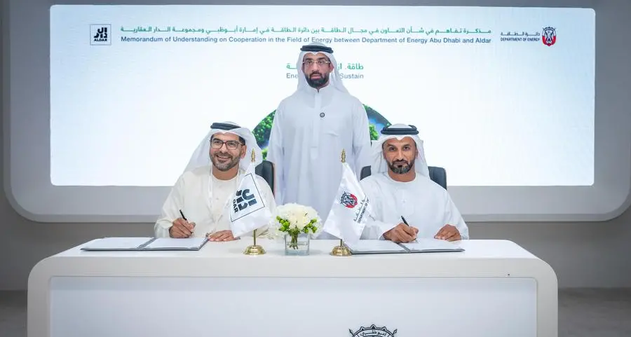 Department of Energy and Aldar partner to advance energy and water efficiency and promote sustainability practices