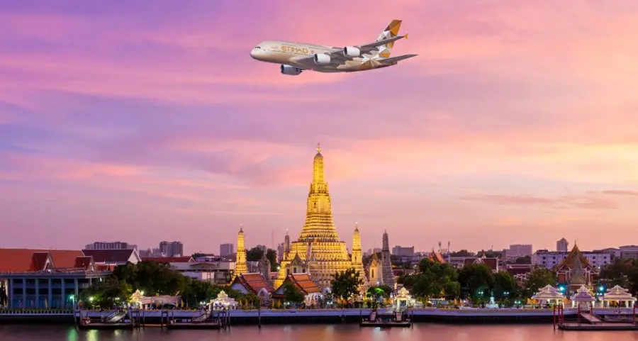طائرة A380 من الاتحاد للطيران تنطلق إلى تايلاند في أكتوبر