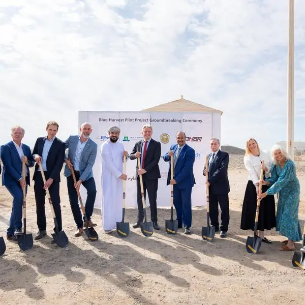 Groundbreaking ceremony for \"Blue Harvest\" pilot project at SOHAR Freezone