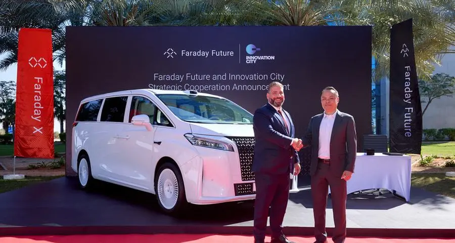 فاراداي فيوتشر الشرق الأوسط توقّع مذكرة تفاهم استراتيجية مع واحة رأس الخيمة للأصول الرقمية وتحتفي بتسليم مركبة FX Super One