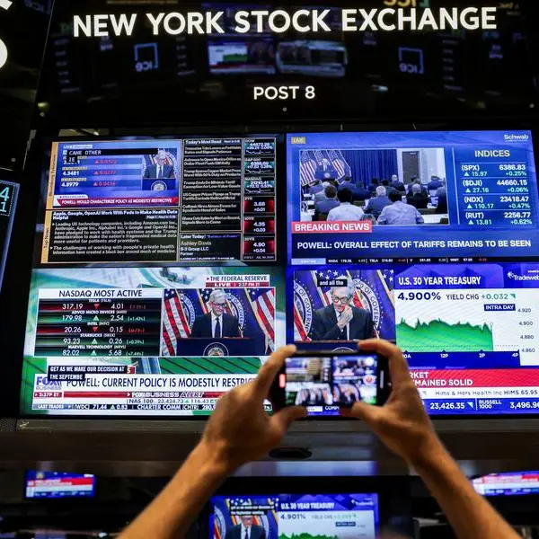 Wall St futures gain as oil prices ease; Fed outlook in focus
