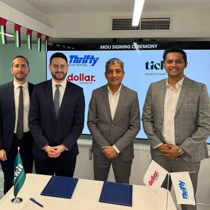 Tickit Rewards welcomes Dollar and Thrifty as first car rental partner in UAE