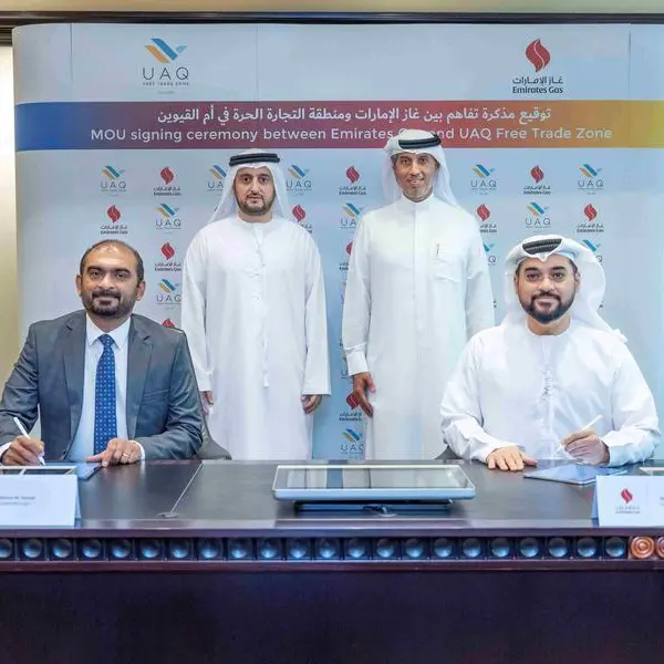 Emirates Gas signs MoU with UAQ Free Trade Zone Authority to deliver comprehensive gas solutions