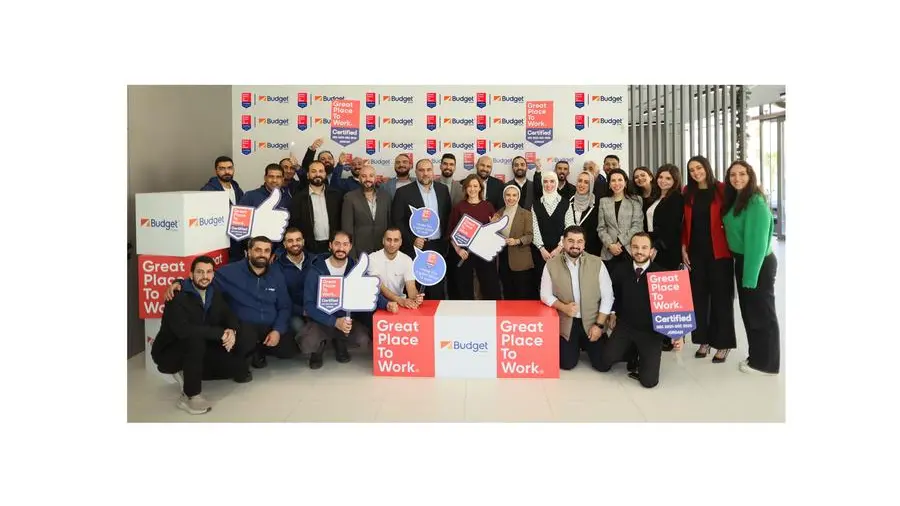 Budget Car Rental becomes first in Jordan’s car rental industry to earn great place to work® certification™