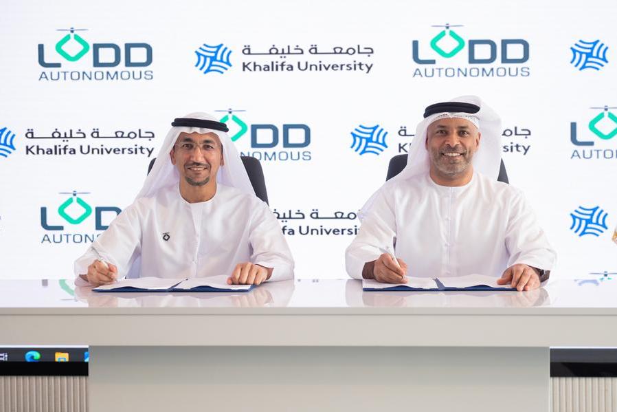 Khalifa University, LODD Autonomous sign MoU