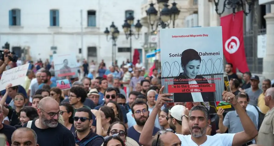 Tunisians protest aginst President Saied, call country an ‘open-air prison’