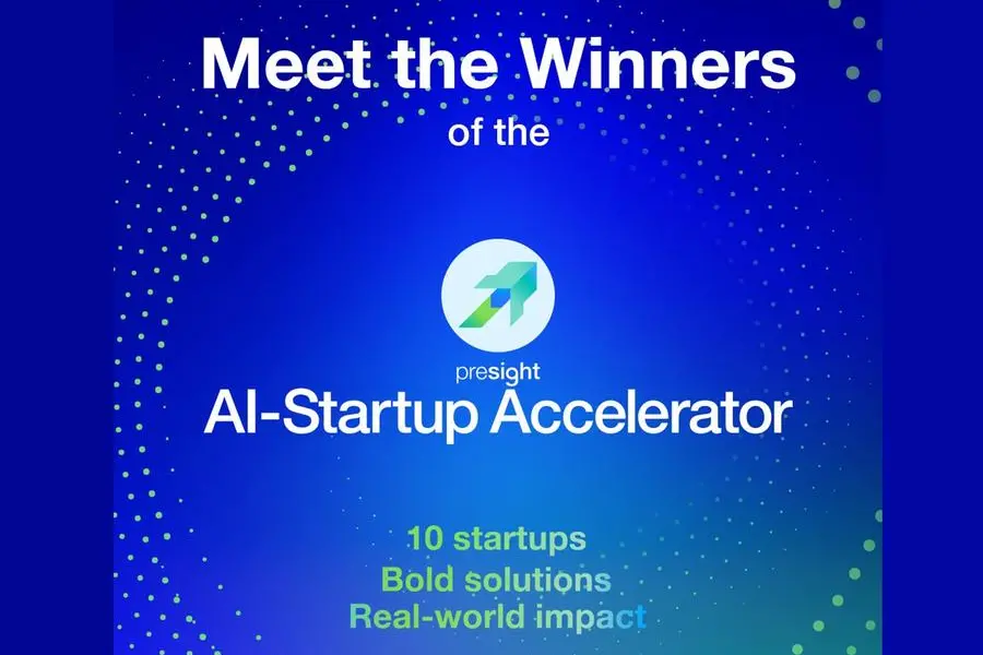The event featured in-person pitches in Abu Dhabi at Presight\\u2019s office and virtual presentations from international startups. Image Courtesy: Presight